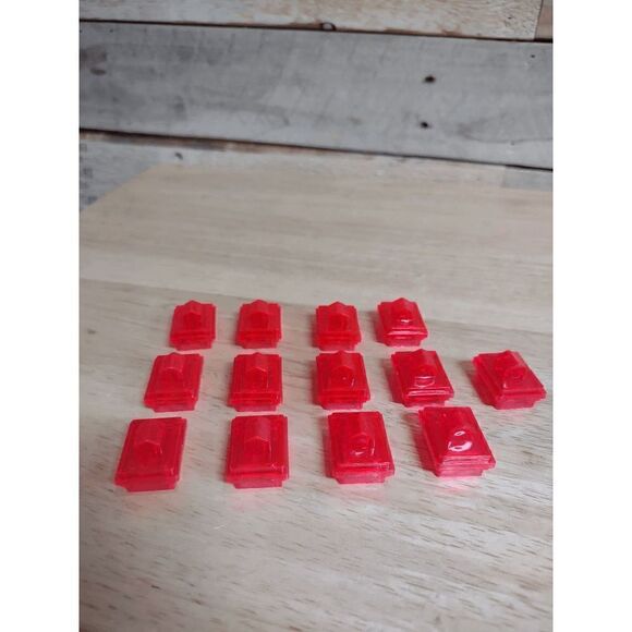 Monopoly Millennium Edition 2000 Original Parts - Houses and Hotels - Picture 2 of 2